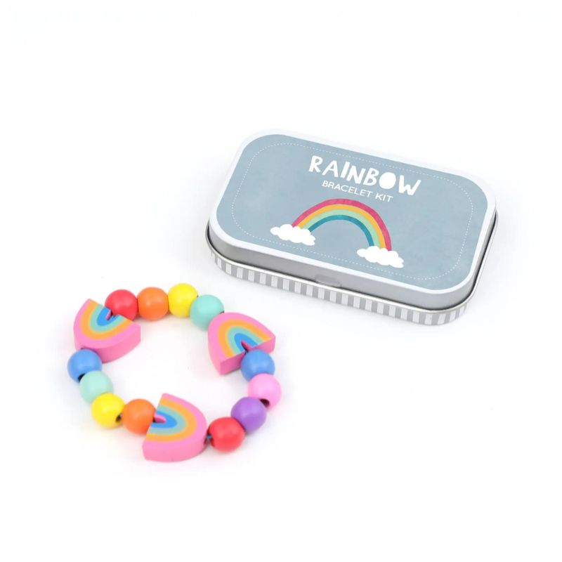Cotton Twist Rainbow Bracelet Gift Tin